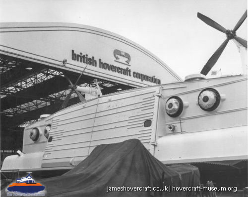 SRN4 prototype GH-2007 -  (credit: The <a href='http://www.hovercraft-museum.org/' target='_blank'>Hovercraft Museum Trust</a>).